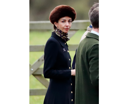 Members of the Royal Family Attend Sunday Church Service At Sandringham