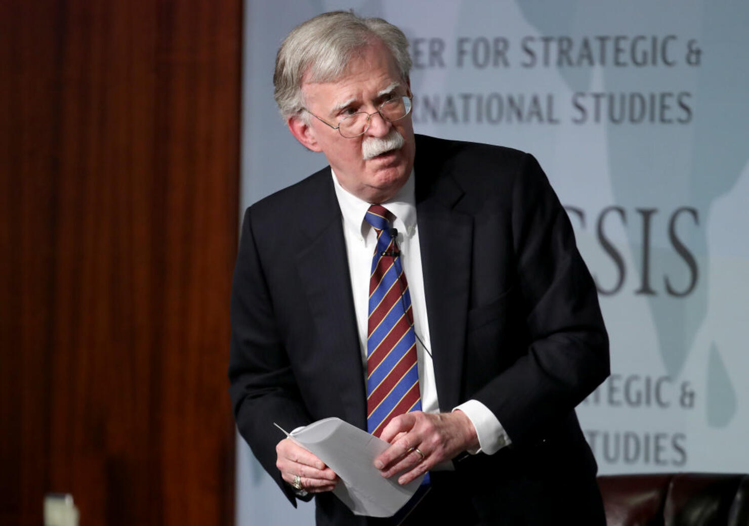 Former National Security Advisor John Bolton Delivers Keynote Address At CSIS Forum