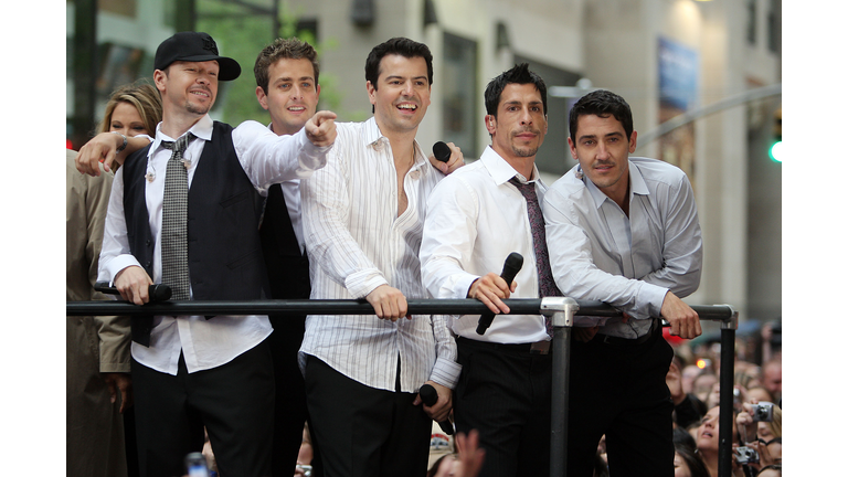 New Kids On the Block Perform On NBC's "Today"