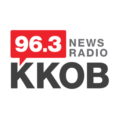 96.3 News Radio KKOB logo