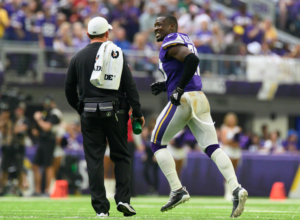 Vikings CB Alexander to undergo surgery, will miss Saturday's game in SF - Thumbnail Image
