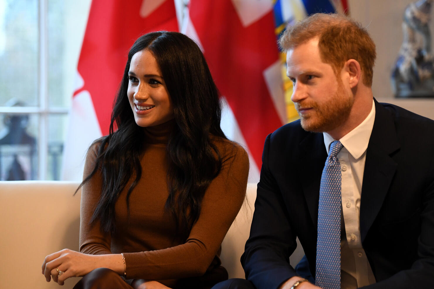 The Duke And Duchess Of Sussex Visit Canada House