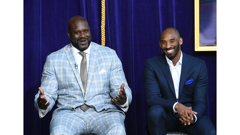 Los Angeles Lakers Unveil Shaquille O'Neal Statue