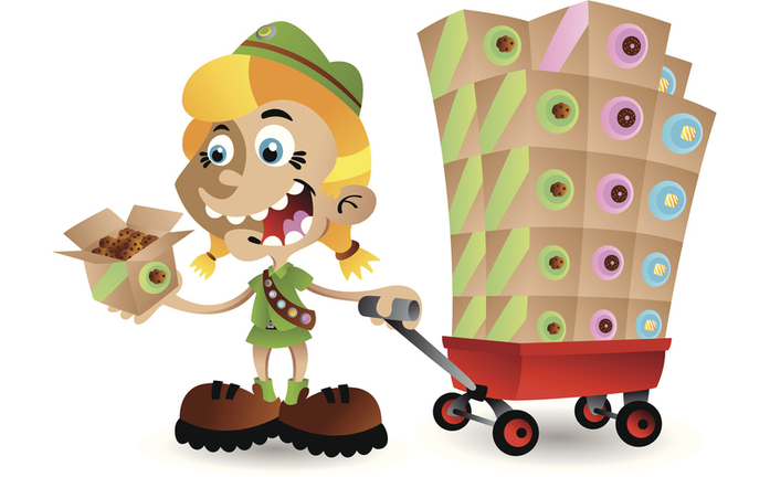 Girl Scout Cookie Time