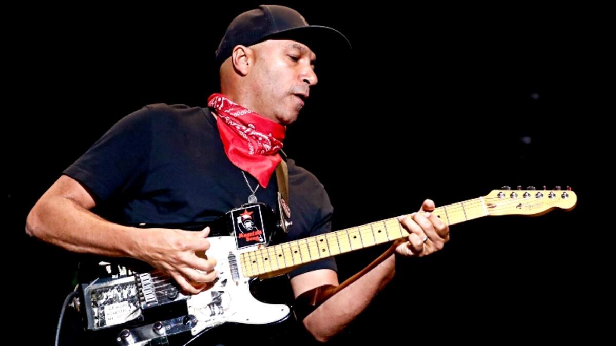 Tom Morello surprises 10-year-old fan with Soul Power Stratocaster