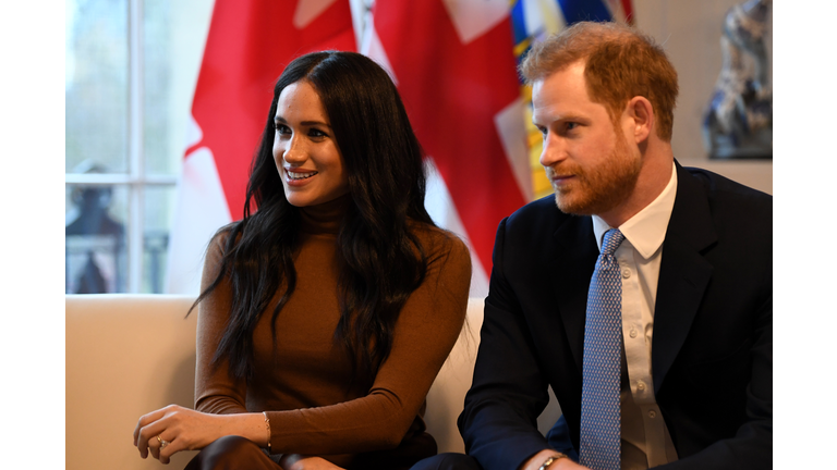 The Duke And Duchess Of Sussex Visit Canada House
