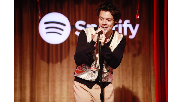 Spotify Celebrates The Launch Of Harry Styles' New Album With Private Listening Session For Fans