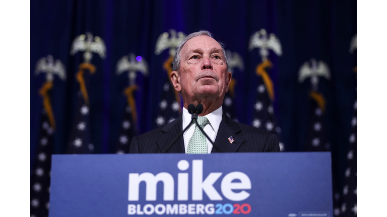 Democratic Presidential Candidate Mike Bloomberg Meets Voters