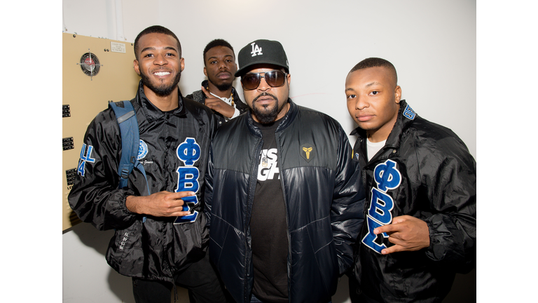 Ice Cube and Phi Beta Sigma (Getty)