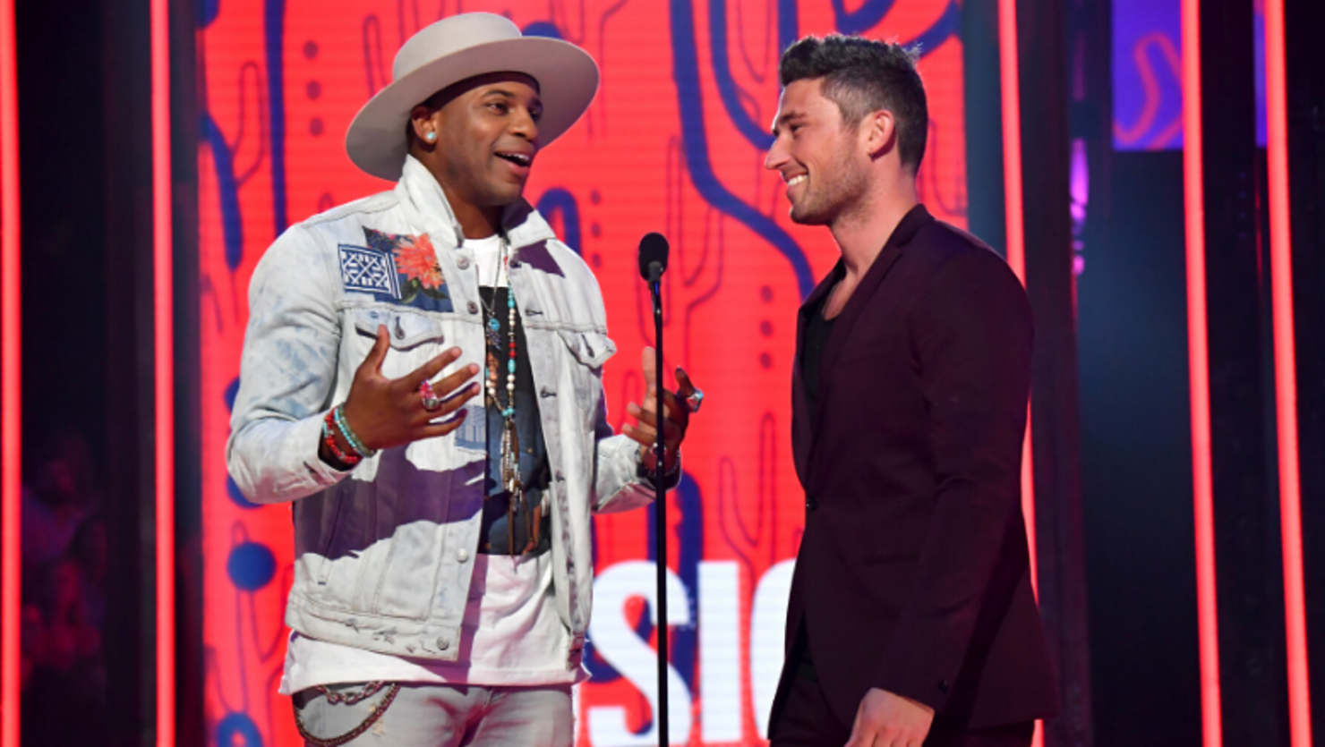 Jimmie Allen Gives Michael Ray Parenting Advice For The Future