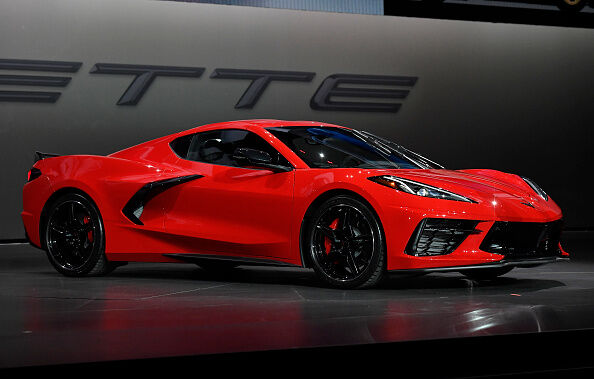 General Motors Unveils Its New Corvette In California
