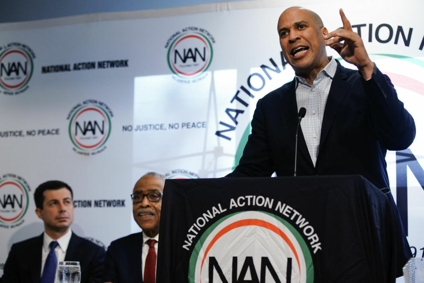 Democratic Presidential Candidates Attend National Action Network Conference