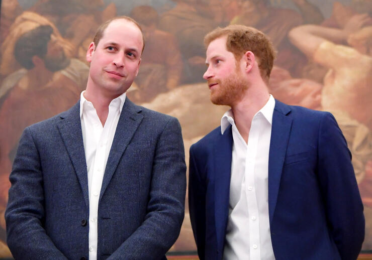 Princes William & Harry Release Rare Statement To Deny Bullying Caused ...