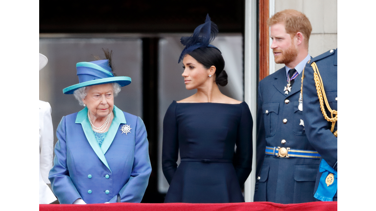Members Of The Royal Family Attend Events To Mark The Centenary Of The RAF