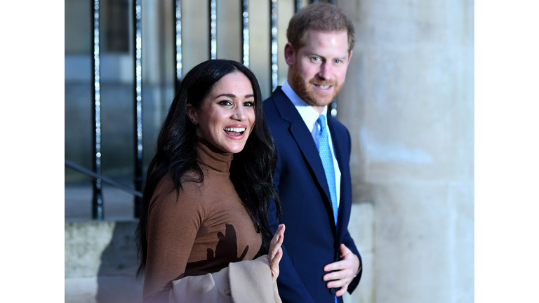 The Duke And Duchess Of Sussex Visit Canada House