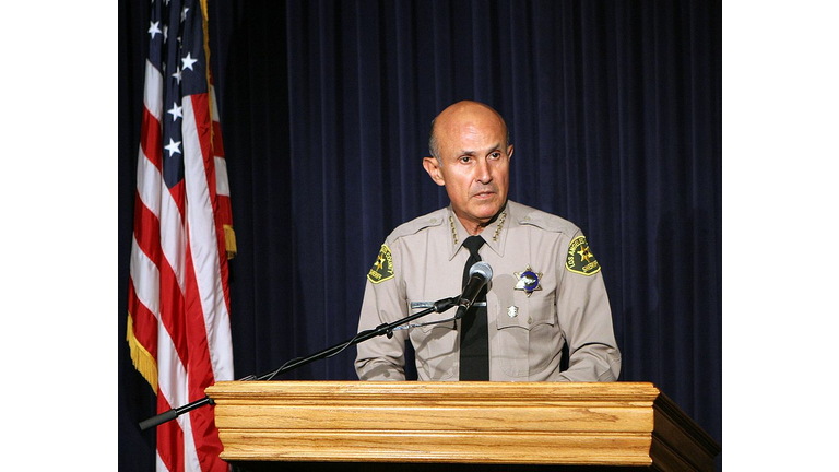 Sheriff Lee Baca Holds Press Conference Regarding The Paris Hilton Case