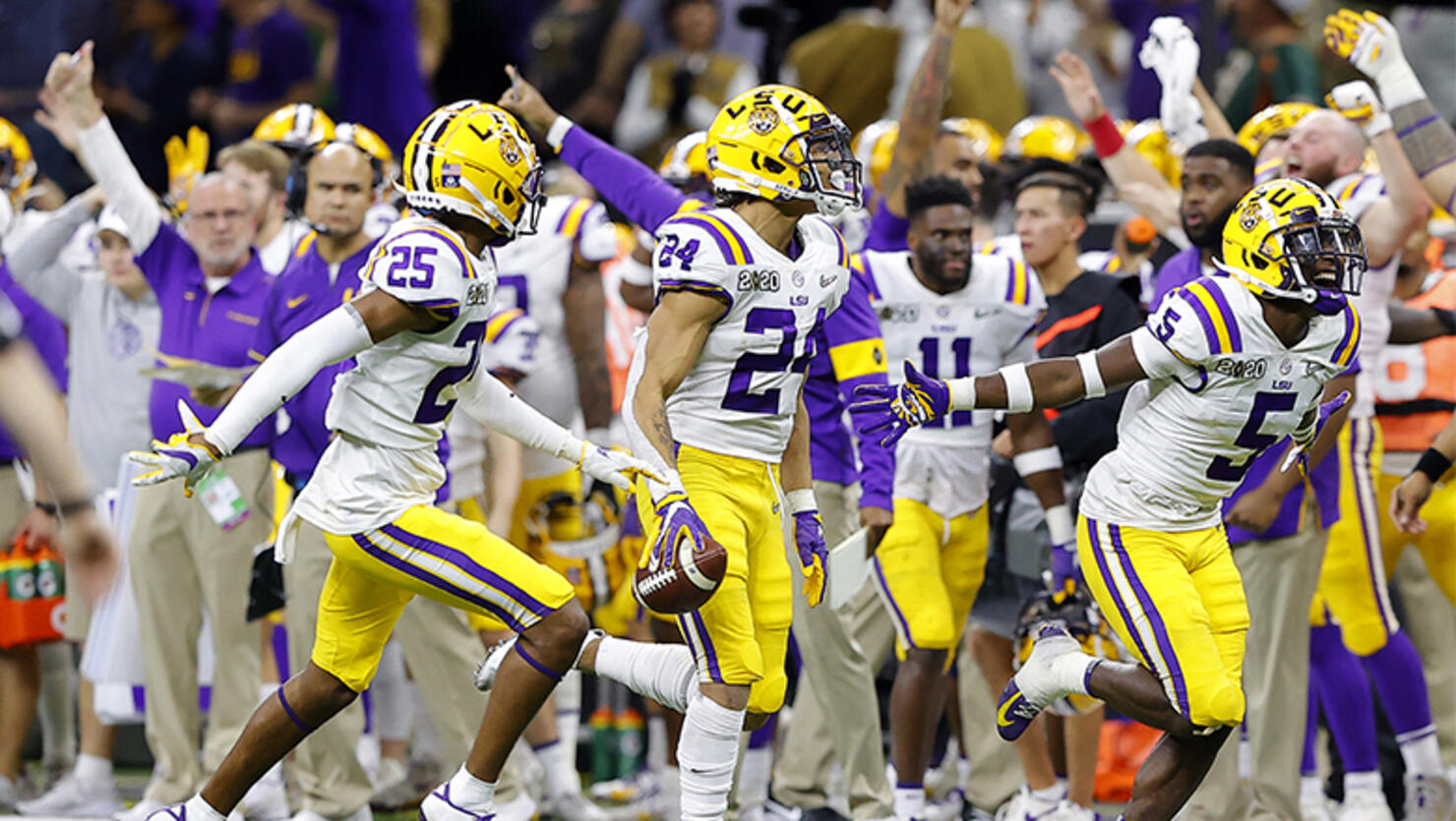 LSU trounces Clemson 42-25, taking its first National Championship