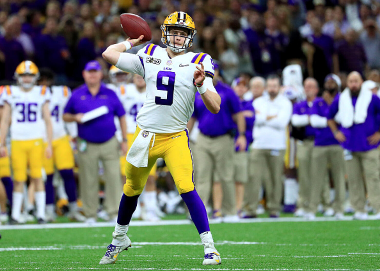 Joe Burrow leads LSU to national championship