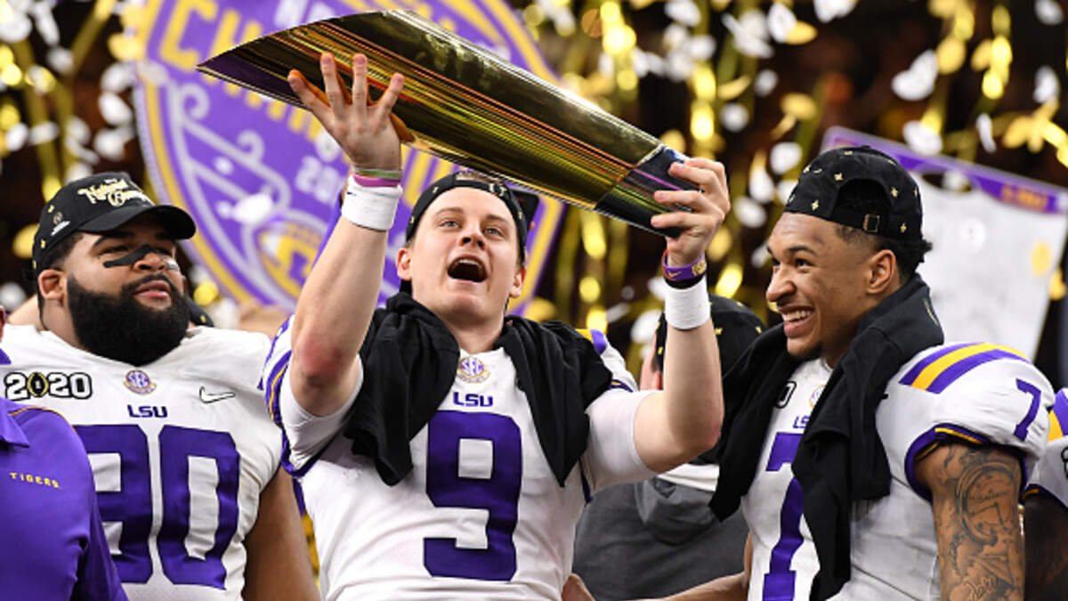 Joe Burrow / LSU Celebratory Cigar Tee Shirt Smokin Joe 