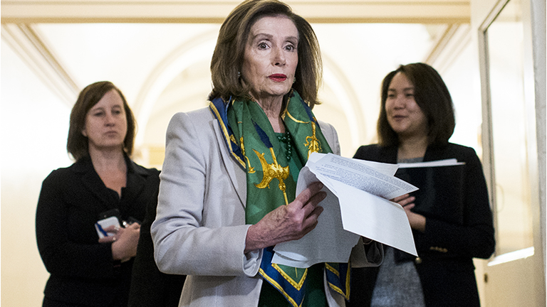 Speaker of the House Nancy Pelosi