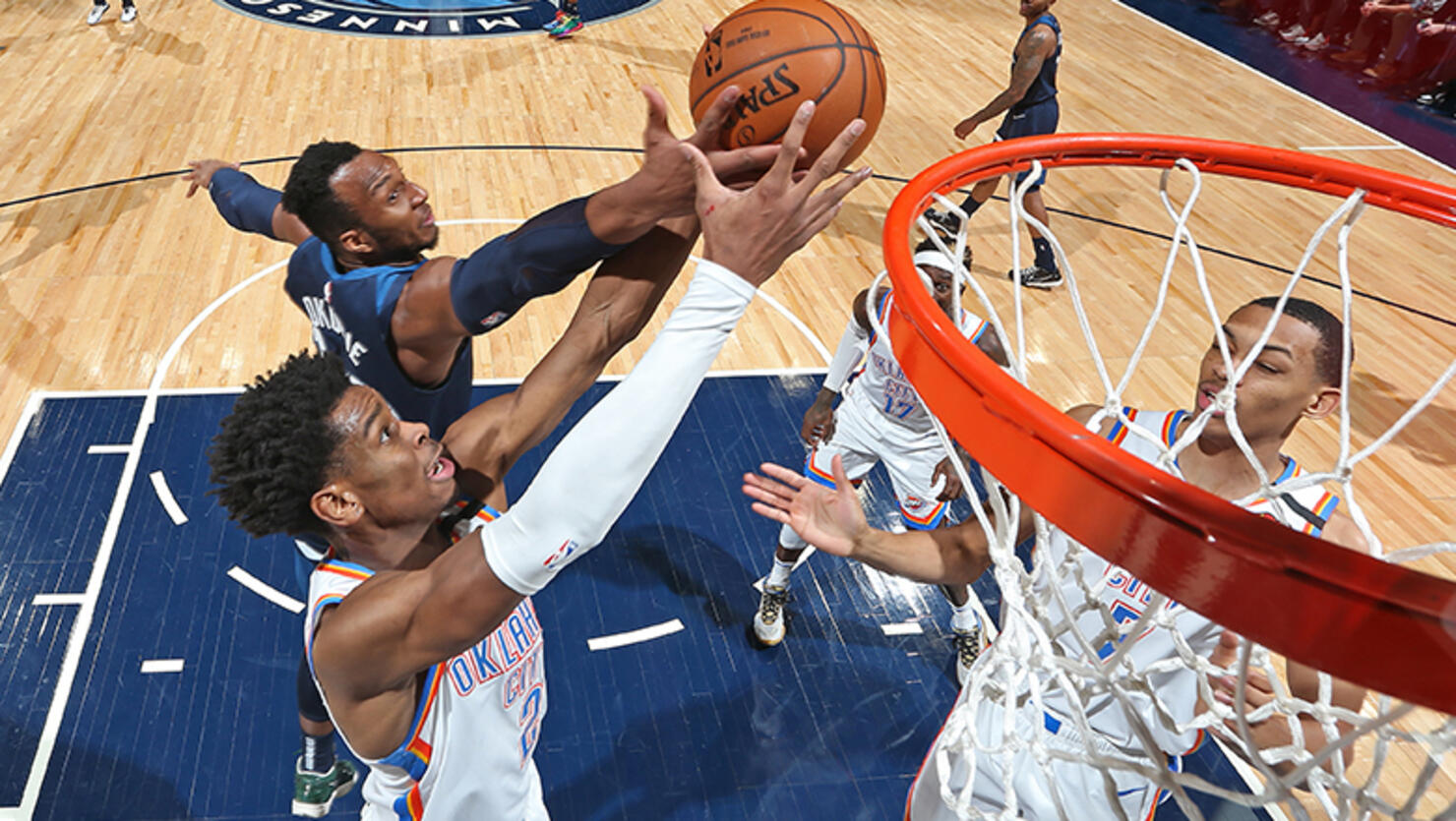 Oklahoma City Thunder v Minnesota Timberwolves