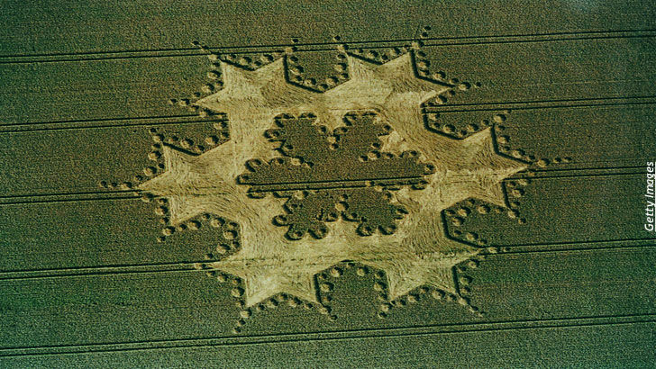 Crop Circles & UFO Designs