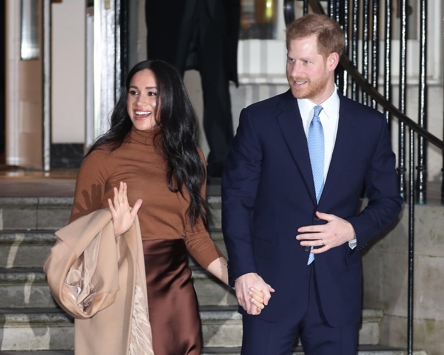 The Duke And Duchess Of Sussex Visit Canada House