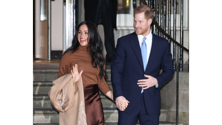 The Duke And Duchess Of Sussex Visit Canada House