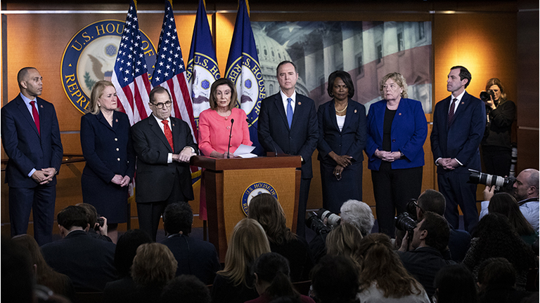 Speaker Pelosi Announces Impeachment Managers, Signs And Transmits Articles To Senate For Trial