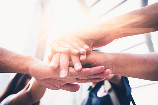 The concept of agreement, business, cooperation, partnership and successful.