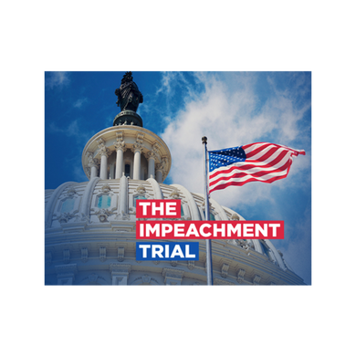 The Impeachment Trial logo