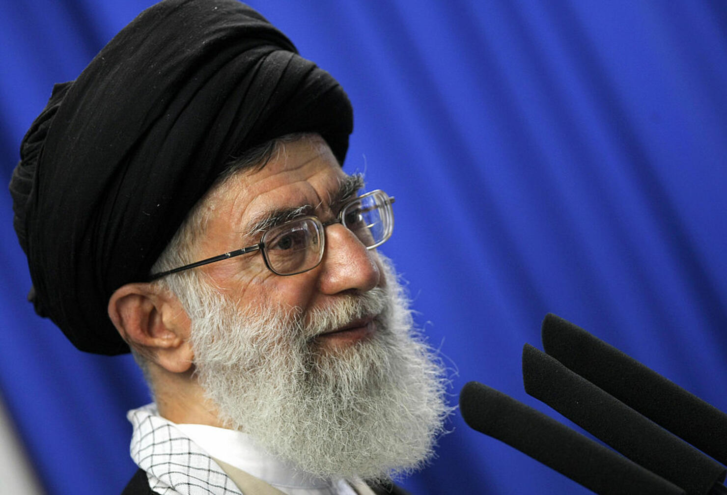 Iran's supreme leader Ayatollah Ali Kham