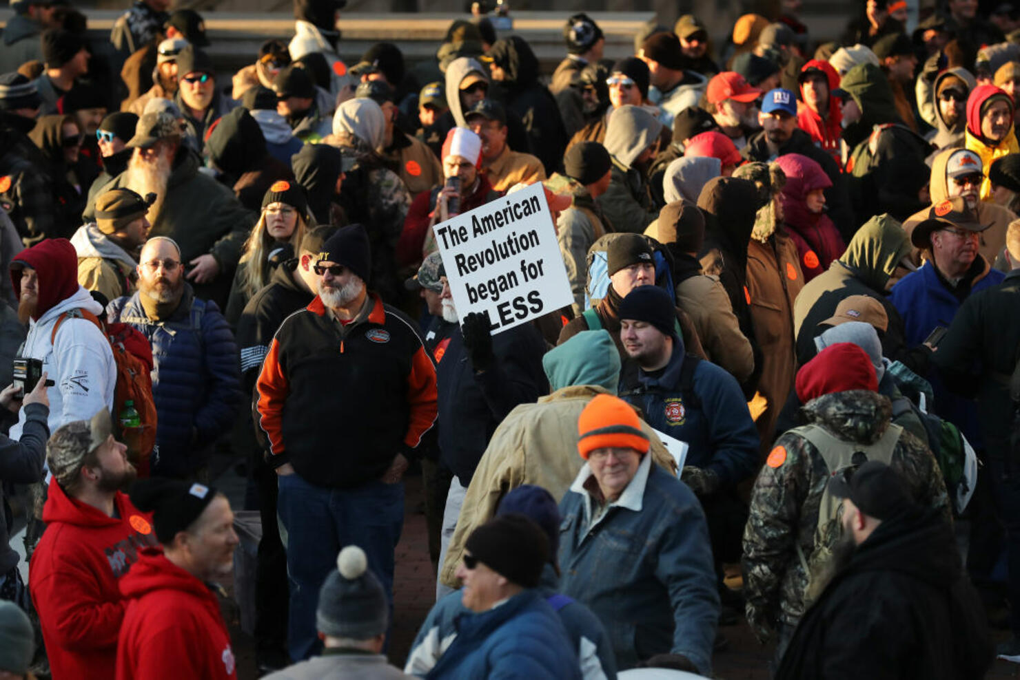 Gun Rights Advocates From Across U.S. Rally In Virginia's Capital Against Gun Control Legislation