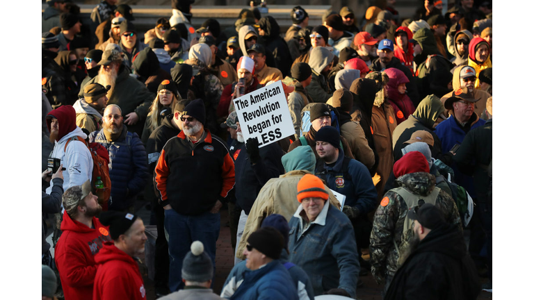 Gun Rights Advocates From Across U.S. Rally In Virginia's Capital Against Gun Control Legislation