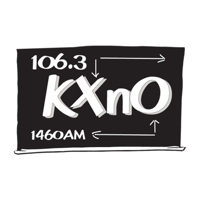 1460 and 106.3 KXNO logo