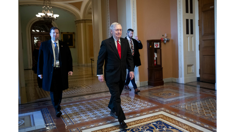 Senate Impeachment Trial Of President Donald Trump Begins