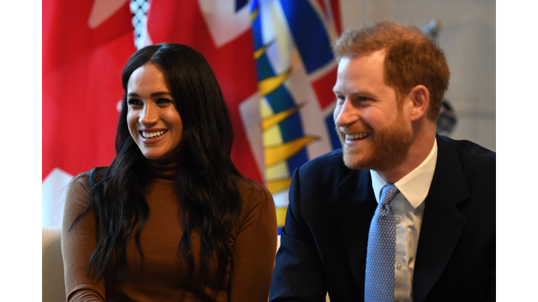 The Duke And Duchess Of Sussex Visit Canada House