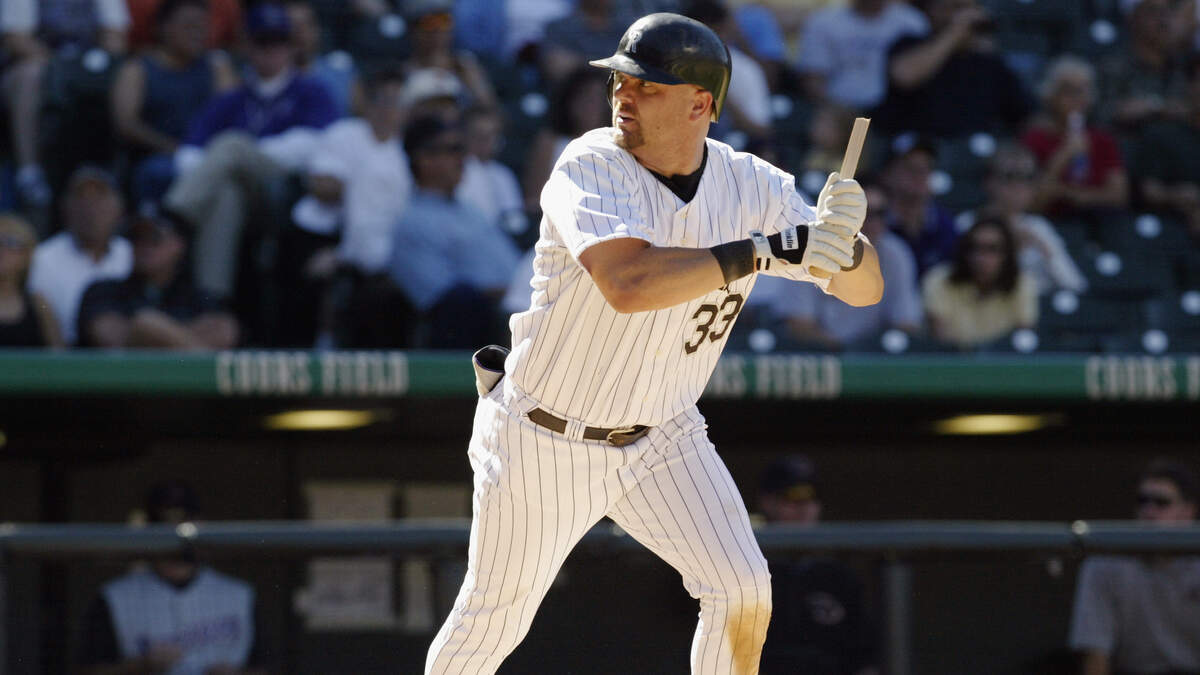 Former Colorado Rockie, Larry Walker's Spongebob Shirt Steals the