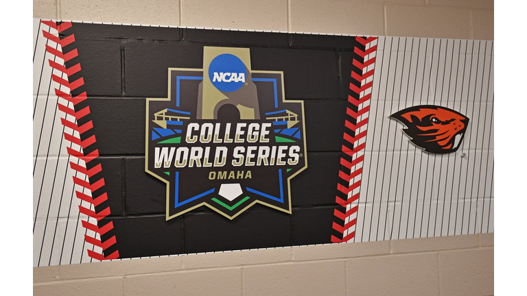 College World Series - Arkansas v Oregon State - Game One