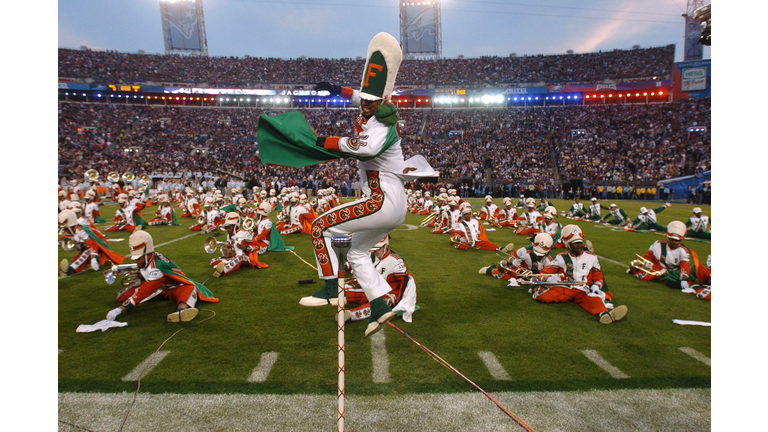 Drum Major for Florida A&M University ma