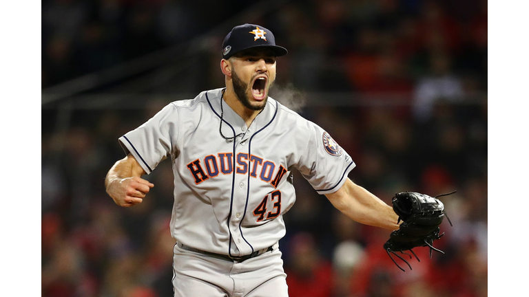 League Championship Series - Houston Astros v Boston Red Sox - Game One