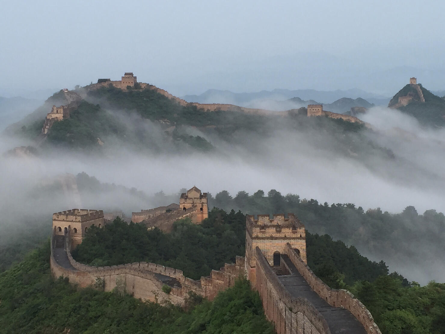 Jinshanling Great Wall In Chengde