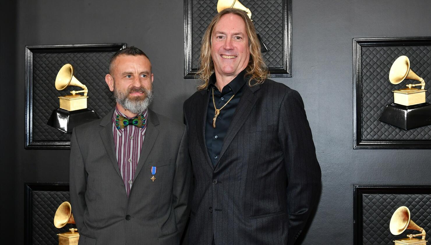 Tool bassist Justin Chancellor and drummer Adam Jones