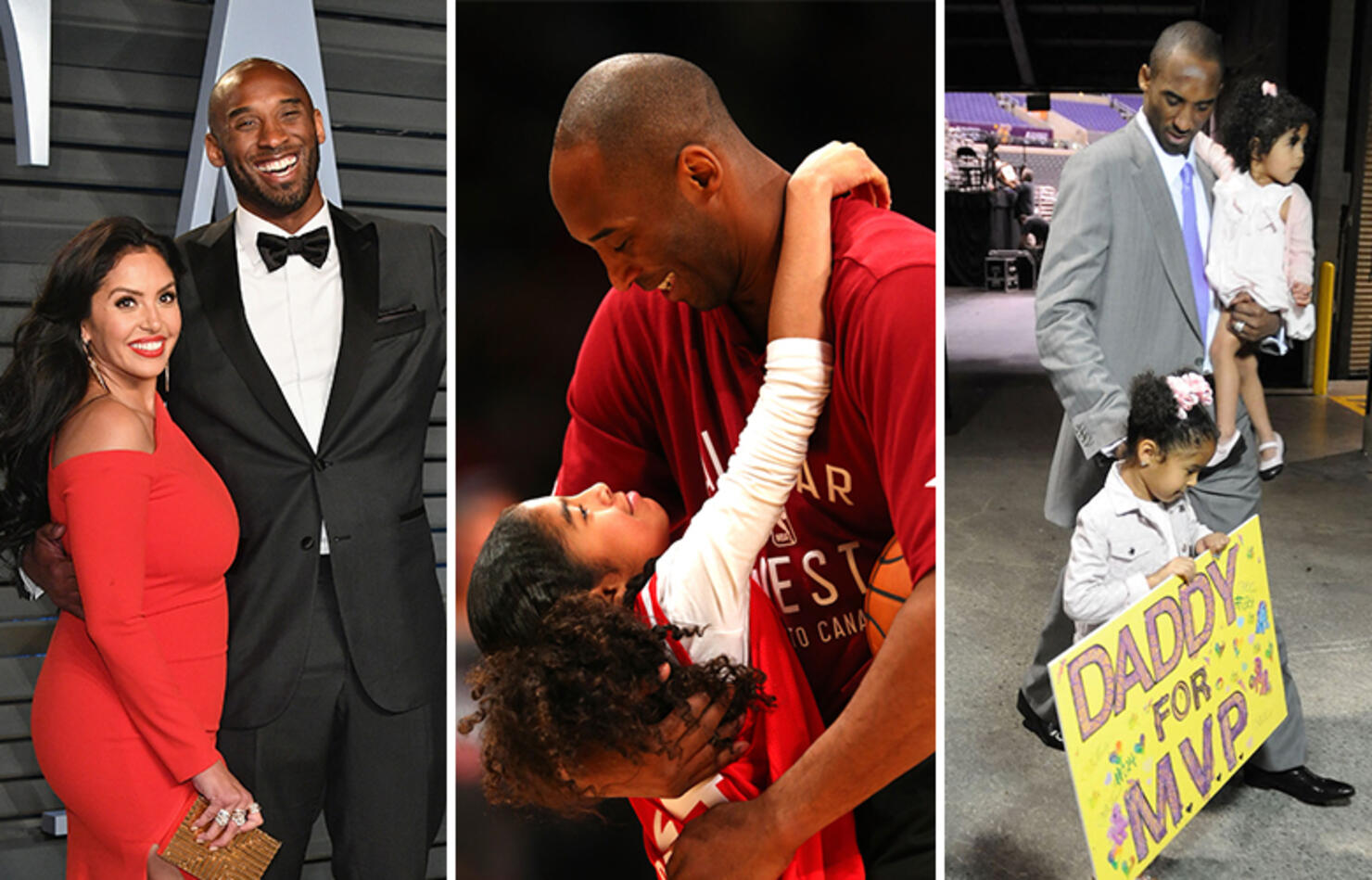 Kobe Bryant's Sweetest Moments With His Wife, Daughters: Pics