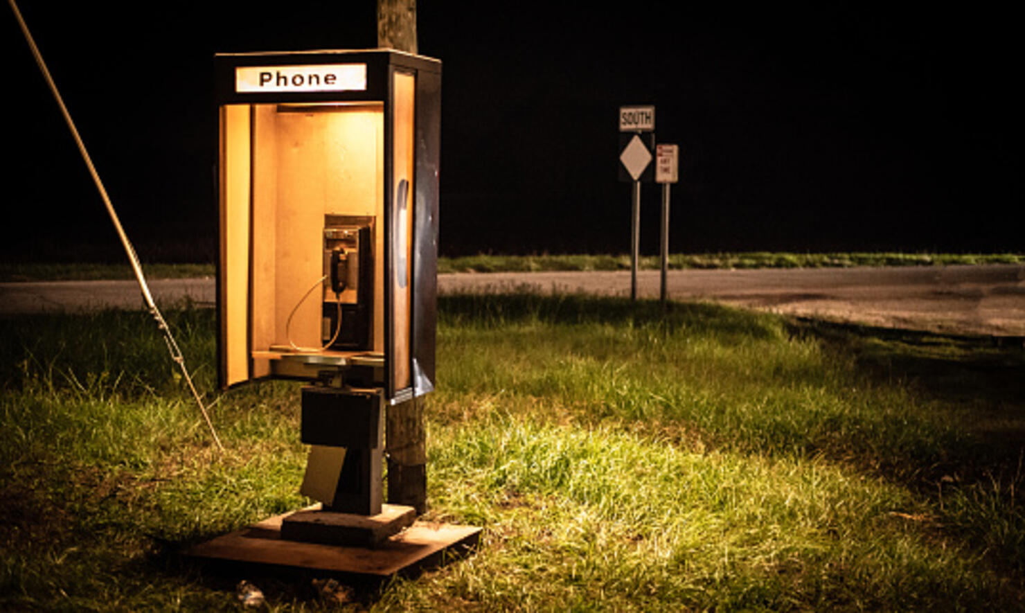 Old Phone Booth