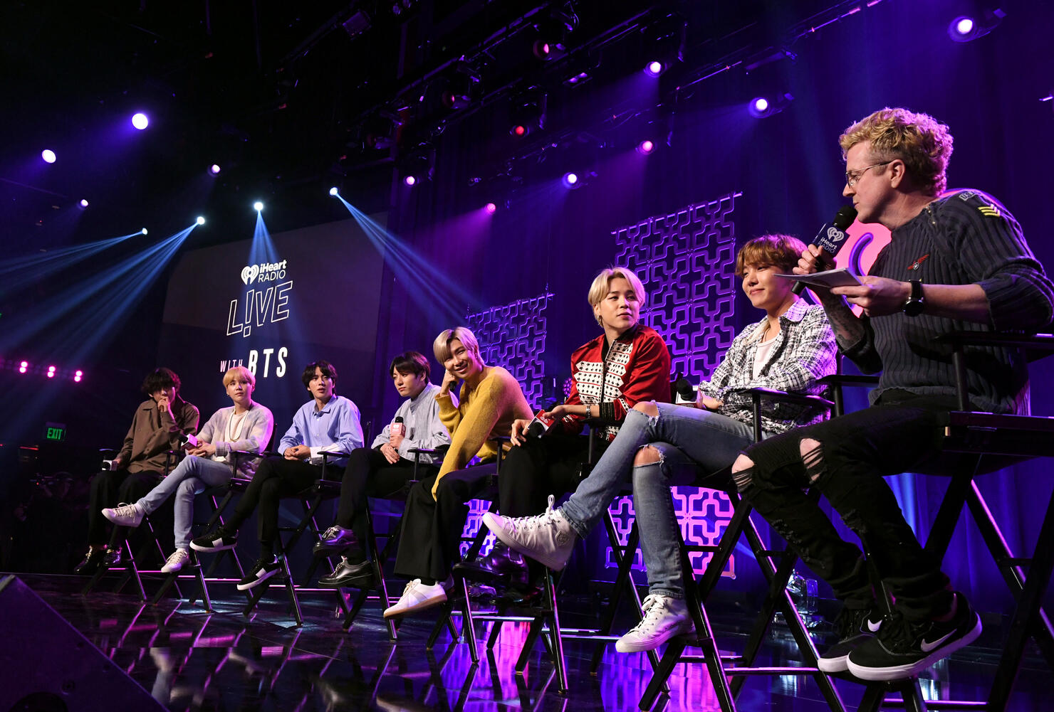 iHeartRadio LIVE With BTS Presented By HOT TOPIC