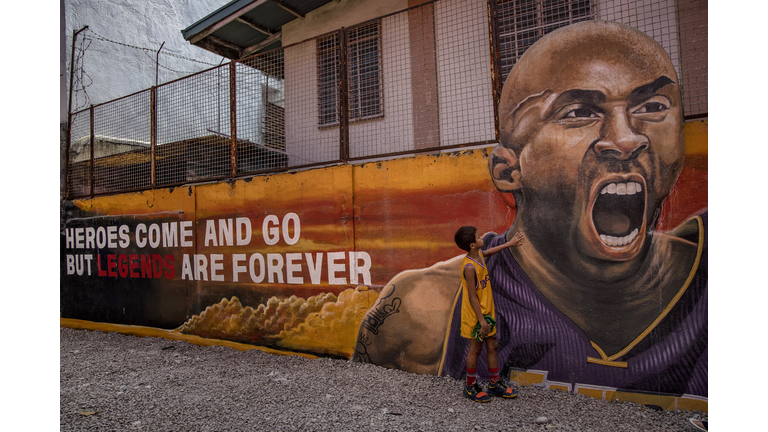 Filipinos Pays Tribute To Kobe Bryant In Valenzuela City