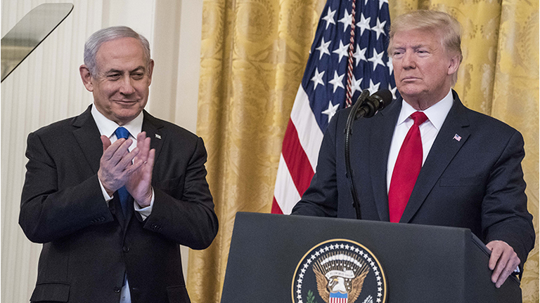 President Trump Meets With Israeli PM Netanyahu At The White House