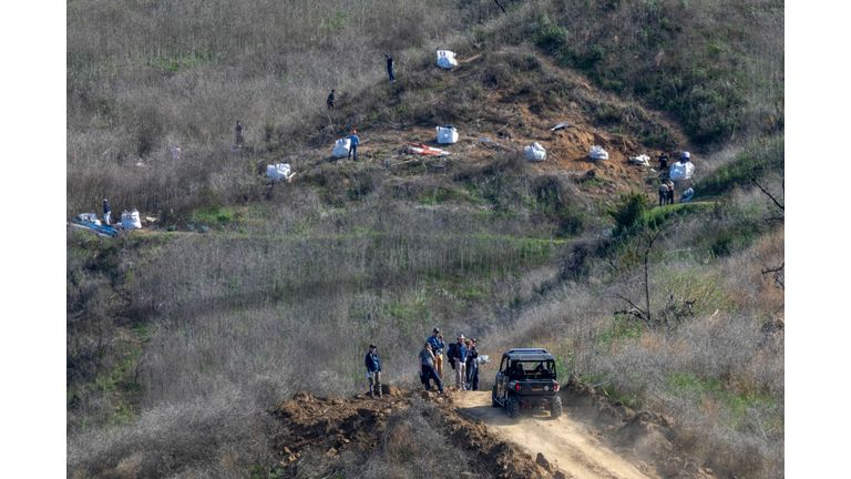 NTSB Investigators Continue To Work On Site Of Kobe Bryant's Helicopter Crash