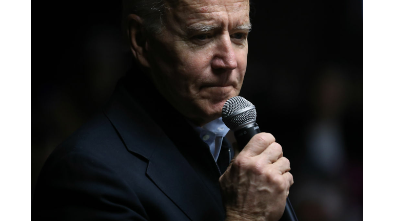 Democratic Presidential Candidate Joe Biden Campaigns In Iowa